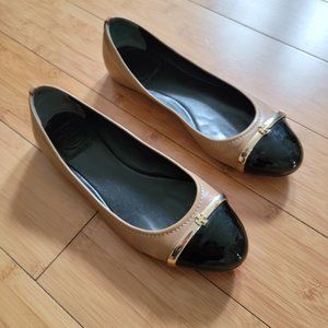 Tory Burch Beige Cap toe Flats - 7